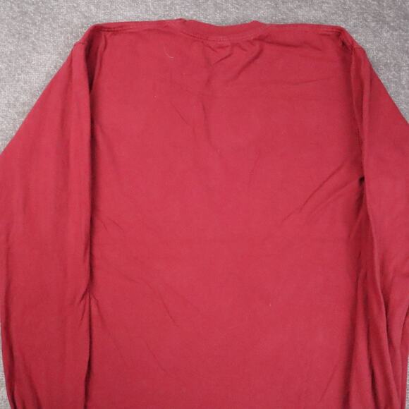 VTG Kit Kat Chocolate Candy Gimme a Break Medium Red Long Sleeve T-Shirt - Picture 9 of 9